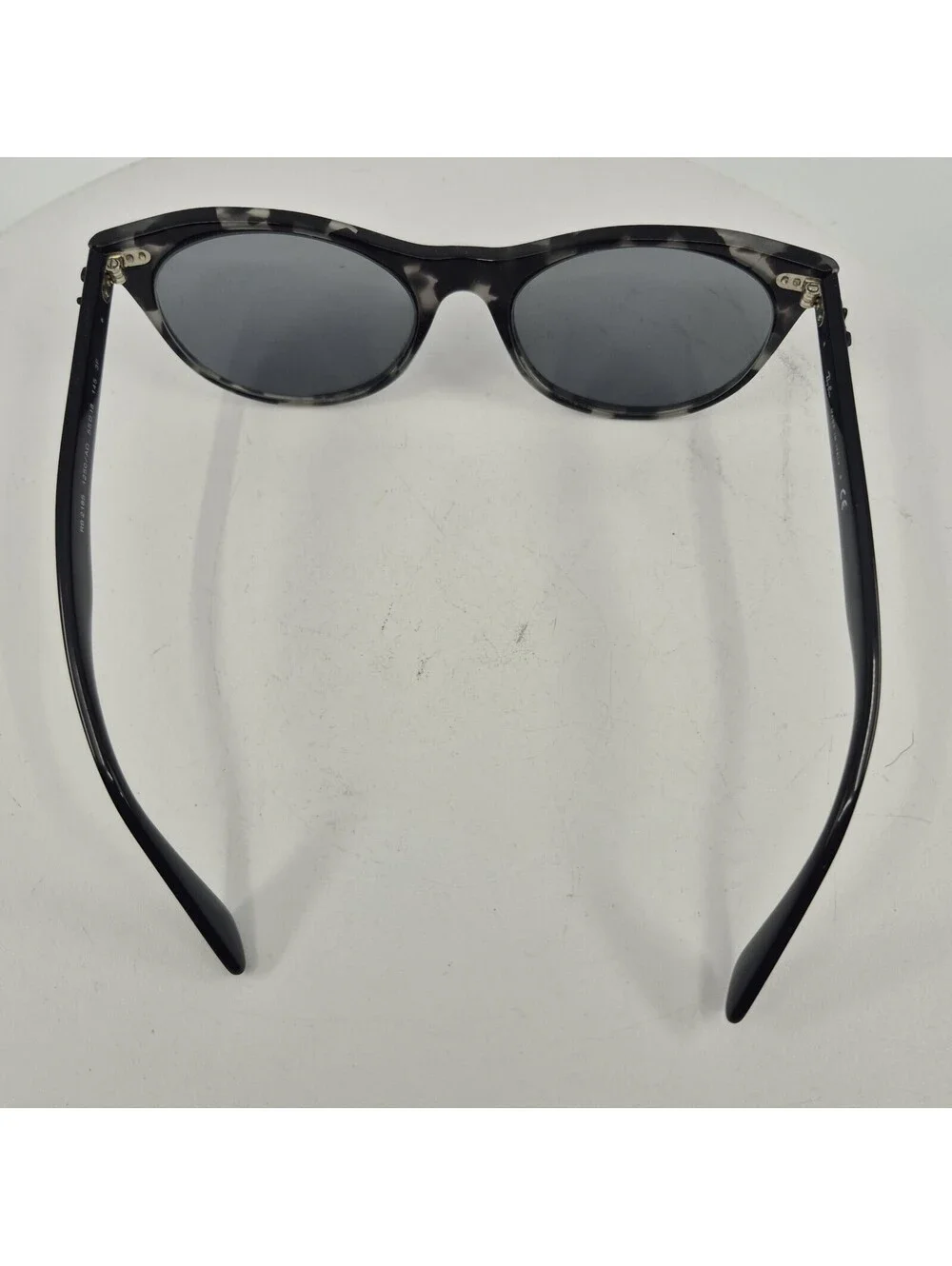 Ray-Ban Wayfarer II RB2185 1250/AD Gray On Black Sunglasses Full Rim 55-18-145